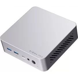 Неттоп Digma Pro Minimax X5 i5 13420H (2.1) 16Gb SSD512Gb UHDG Windows 11 Pro GbitEth WiFi BT 100W серебристый (DPP5-ADXW07)