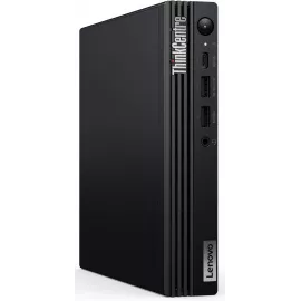Неттоп Lenovo ThinkCentre Tiny M70q-5 slim i5 14400T (1.5) 16Gb SSD512Gb UHDG 730 без ОС GbitEth WiFi BT 90W kb мышь клавиатура черный (12TESKR400)