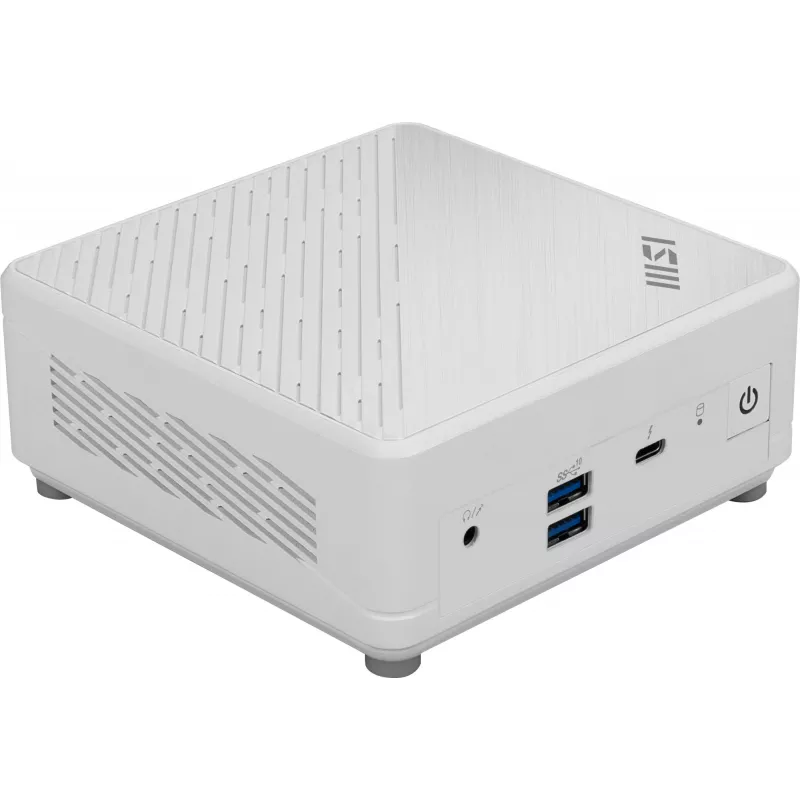 Неттоп MSI Cubi 5 1M-641XRU Core 3 100U (1.2) 8Gb SSD512Gb Graphics без ОС 2.5xGbitEth+1xGbitEth WiFi BT 65W белый (9S6-B0A822-641)