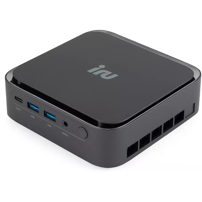 Неттоп IRU Tactio 513 i5 1235U (1.3) 8Gb SSD256Gb UHDG без ОС GbitEth WiFi BT 120W серый (RUS) (2189255)
