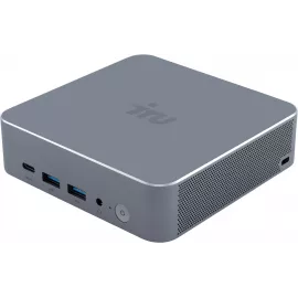 Неттоп IRU Tactio 515 i5 12450H (2) 16Gb SSD512Gb UHDG Windows 11 Pro 64 2xGbitEth WiFi BT 100W серый (RUS) (2195518)