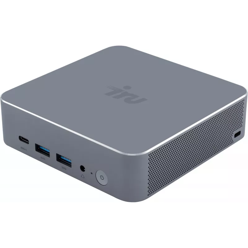 Неттоп IRU Tactio 515 i5 12450H (2) 16Gb SSD512Gb UHDG Windows 11 Pro 64 2xGbitEth WiFi BT 100W серый (RUS) (2195518)