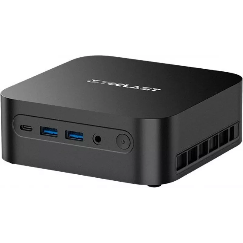 Неттоп Teclast N30 Plus Ryzen 5 5500U (2.1) 16Gb SSD512Gb RX Vega 7 Windows 11 Pro GbitEth WiFi BT черный