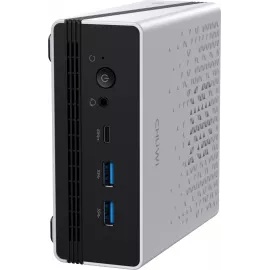 ПК Мини Chuwi UBox Ryzen 5 6600H (3.3) 16Gb SSD512Gb 660M Windows 11 Pro 2x2.5GbitEth WiFi BT 90W белый/черный