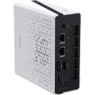 ПК Мини Chuwi UBox Ryzen 5 6600H (3.3) 16Gb SSD512Gb 660M Windows 11 Pro 2x2.5GbitEth WiFi BT 90W белый/черный