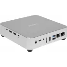 ПК Мини Chuwi AuBox Core i9 13900HK (2.6) 16Gb SSD512Gb Iris Xe Windows 11 Pro 2x2.5GbitEth WiFi BT 120W серебристый/черный