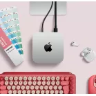 ПК Apple Mac mini A3238 M4 10 core (4.41) 16Gb SSD256Gb 10 core GPU macOS GbitEth WiFi BT серебристый (MU9D3HN/A)