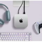 ПК Apple Mac mini A3238 M4 10 core (4.41) 16Gb SSD256Gb 10 core GPU macOS GbitEth WiFi BT серебристый (MU9D3HN/A)