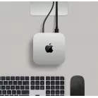 ПК Apple Mac mini A3238 M4 10 core (4.41) 16Gb SSD256Gb 10 core GPU macOS GbitEth WiFi BT серебристый (MU9D3HN/A)