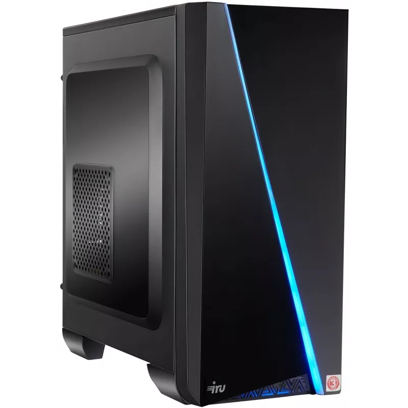 ПК IRU Tactio 320A5GER MT Ryzen 5 5600G (3.9) 16Gb SSD512Gb RGr без ОС GbitEth 500W черный (RUS) (2106786)