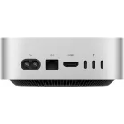 ПК Apple Mac mini A3238 M4 10 core (4.41) 24Gb SSD512Gb 10 core GPU macOS GbitEth WiFi BT серебристый (MCYT4LL/A)