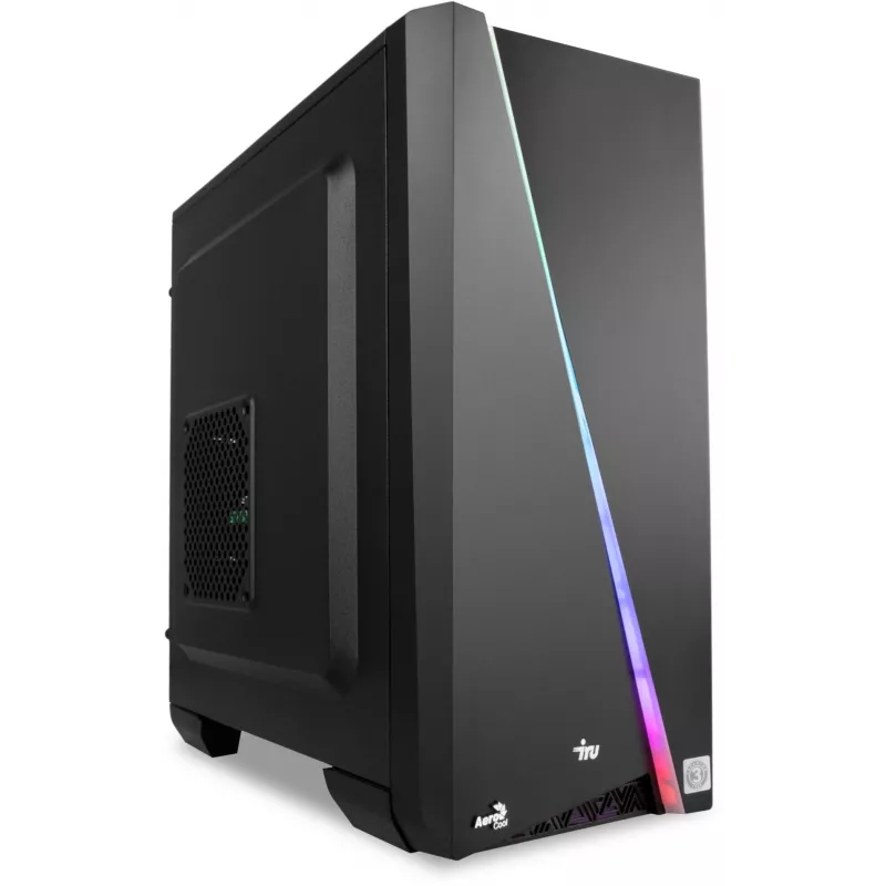 ПК IRU Tactio 310H6GE MT i5 13400F (2.5) 16Gb SSD512Gb RTX3050 6Gb без ОС GbitEth 500W черный (RUS) (2116869)