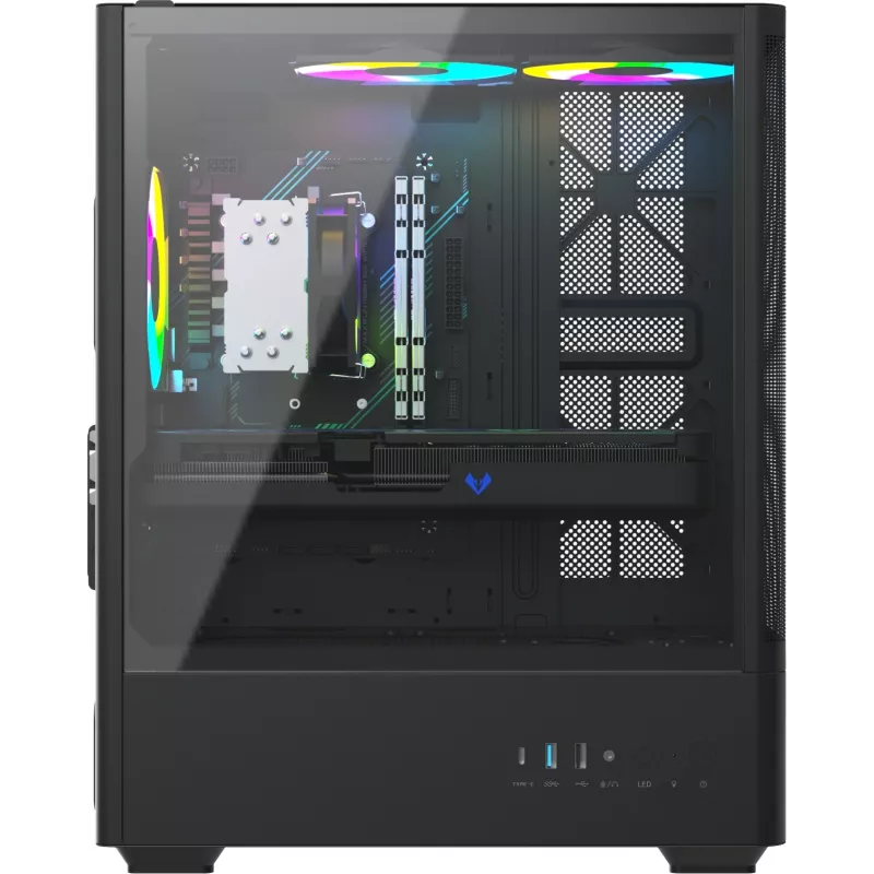 ПК Teclast G03 i5 14400F (2.5) 32Gb SSD1Tb RTX5060TI 8Gb Windows 11 Pro GbitEth WiFi BT 500W черный (G03 14400F32G1T5060T8BKRU)