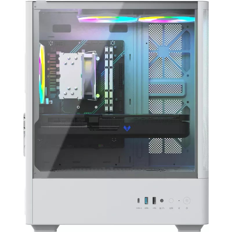 ПК Teclast G03 i5 14400F (2.5) 32Gb SSD1Tb RTX5060TI 8Gb Windows 11 Pro GbitEth WiFi BT 500W белый (G03 14400F32G1T5060T8WKRU)