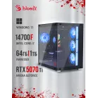 ПК Bloody BD-PC CZ79C3 MT i7 14700KF (3.4) 64Gb SSD1Tb RTX5070Ti 16Gb Windows 11 Home 64 2.5xGbitEth WiFi BT 850W черный (RUS) (2129080)