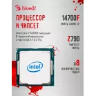 ПК Bloody BD-PC CZ79C3 MT i7 14700KF (3.4) 64Gb SSD1Tb RTX5070Ti 16Gb Windows 11 Home 64 2.5xGbitEth WiFi BT 850W черный (RUS) (2129080)