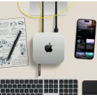 ПК Apple Mac mini A3238 M4 10 core (4.41) 16Gb SSD512Gb 10 core GPU macOS GbitEth WiFi BT серебристый (MU9E3LL/A)
