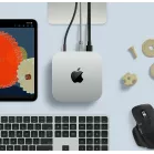 ПК Apple Mac mini A3238 M4 10 core (4.41) 16Gb SSD512Gb 10 core GPU macOS GbitEth WiFi BT серебристый (MU9E3LL/A)