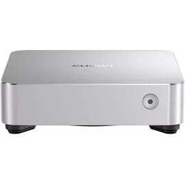 ПК Мини Chuwi AuBox Ryzen 7 8745HS (3.8) 16Gb SSD512Gb 780M Windows 11 Pro 2x2.5GbitEth WiFi BT 120W серебристый/черный