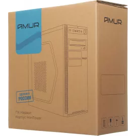 ПК Amur Нарвал A5A14 АМУЕ.466219.002 MT Ryzen 5 3400G (3.7) 8Gb SSD256Gb RX Vega 11 FreeDOS GbitEth 400W мышь клавиатура черный (RUS) (АМУЕ.466219.002 2169402)