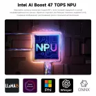 ПК Мини Chuwi AuBox X Core Ultra 7 256V (2.2) 16Gb SSD1Tb ARC 140V Windows 11 Pro 2.5xGbitEth WiFi BT 100W серый