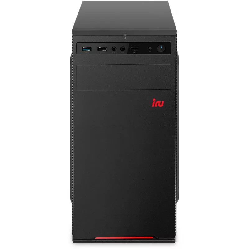 ПК IRU Planio 320A5S0 MT Ryzen 5 5600G (3.9) 16Gb SSD500Gb RGr без ОС GbitEth 400W черный (RUS) (2195817)