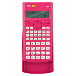 Калькулятор научный Deli E1710A/RED красный 10+2-разр.