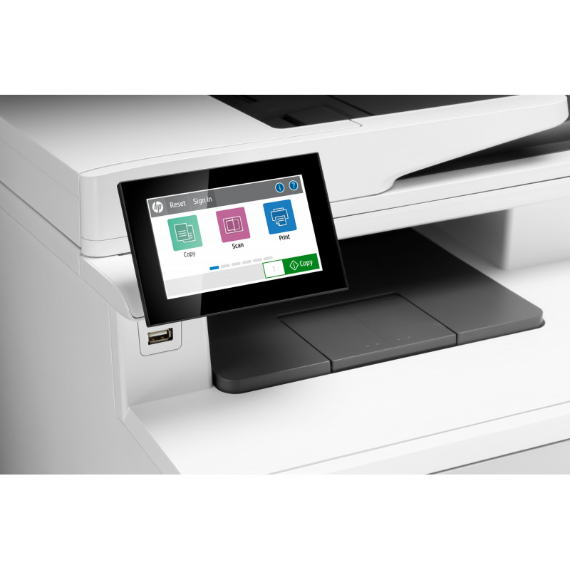 Купить МФУ лазерный HP Color LaserJet Enterprise M480f (3QA55A) A4 ...