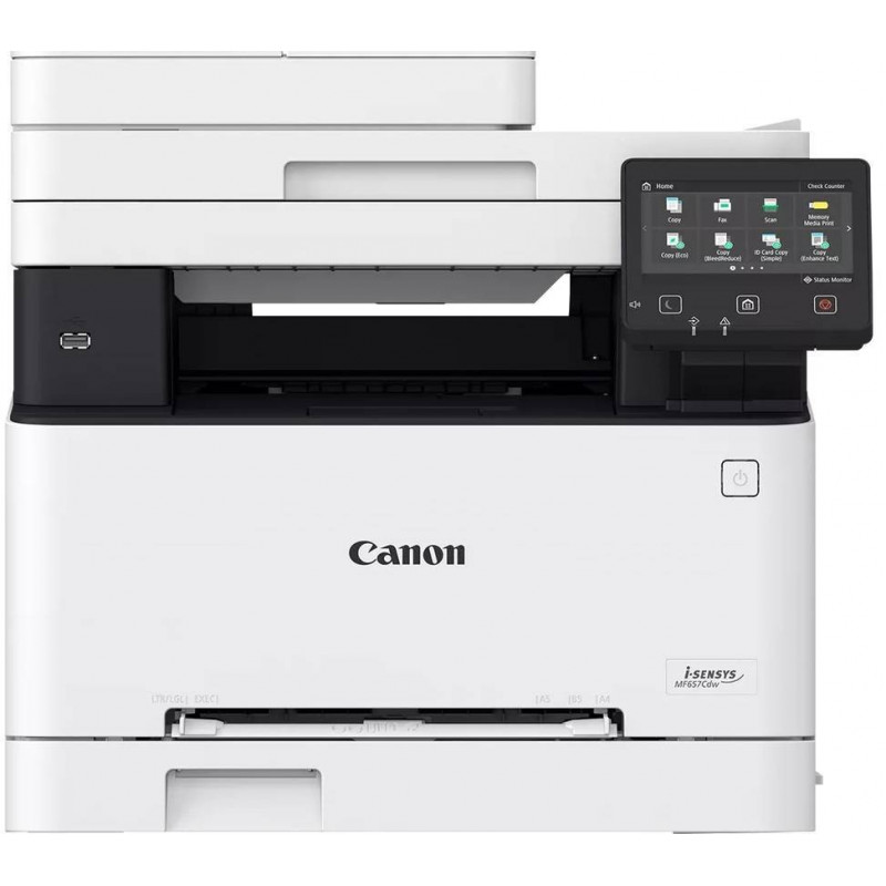 МФУ Canon i-SENSYS MF657Cdw цвет А4/ 21 стр./мин/ дуплекс/однопрох. АПД/факс/ Ethernet/ Wi-Fi/тонер ( 5158C004 с факсом)