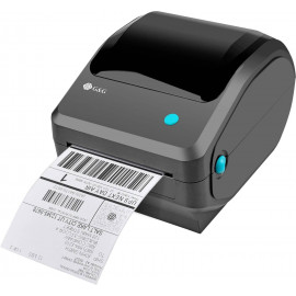 Термопринтер G&G GG-D410 203dpi 152мм/с/USB для печ.накл. черный