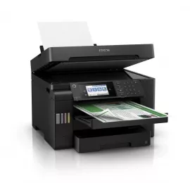 МФУ струйный Epson L15150 (C11CH72404/505/506/403/503) A3+ Duplex Net WiFi черный