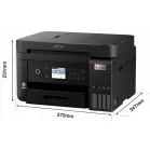 МФУ струйный Epson L6270 (C11CJ61507/61407/64407) A4 Duplex Net WiFi черный