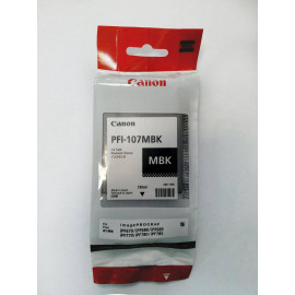 Картридж CANON PFI-107 MBK матовый черный,  130ml