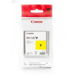 Картридж CANON PFI-107 Y желтый,  130ml