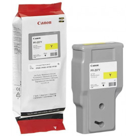 Картридж CANON PFI-207 Y желтый,  300 мл