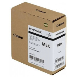 Картридж CANON PFI-110 MBK матовый черный,  160 мл