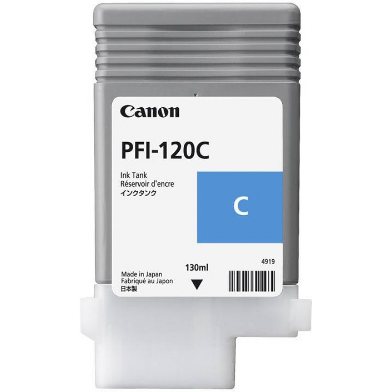 Картридж CANON PFI-120 C голубой,  130 мл