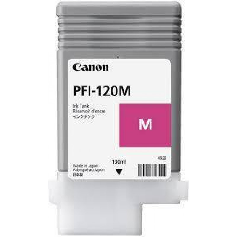 Картридж CANON PFI-120 M пурпурный,  130 мл