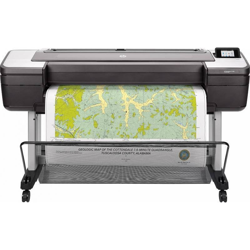 Плоттер струйный HP DesignJet T1700 (44"/1118 мм, A0+)/ 6 цветов/ стенд/ Adobe PS/ Запуск АСЦ
