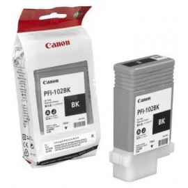 Картридж CANON PFI-102 BK черный,  130 мл