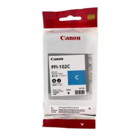 Картридж CANON PFI-102 C голубой,  130 мл