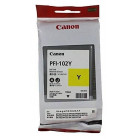 Картридж CANON PFI-102 Y желтый,  130 мл