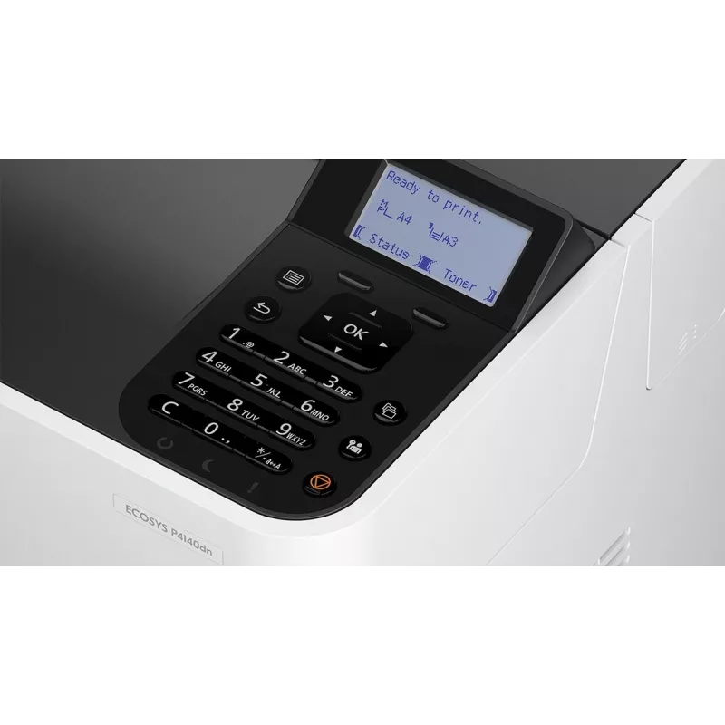 Принтер лазерный Kyocera P4140dn (1102Y43NL0/1102Y43NL1) A3 Duplex Net белый