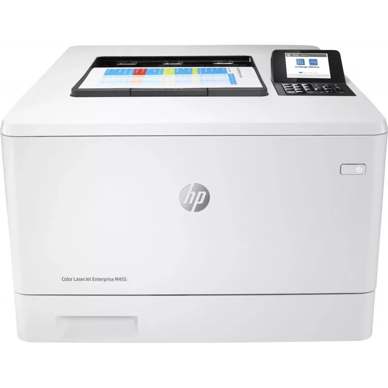 Принтер лазерный HP Color LaserJet Enterprise M455dn (3PZ95A) A4 Duplex Net белый