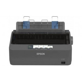 Принтер матричный Epson LX-350, A4, 9 игол, 80 колонок, 347 зн/сек, USB, LPT, COM (C11CC24031/C11CC24032)