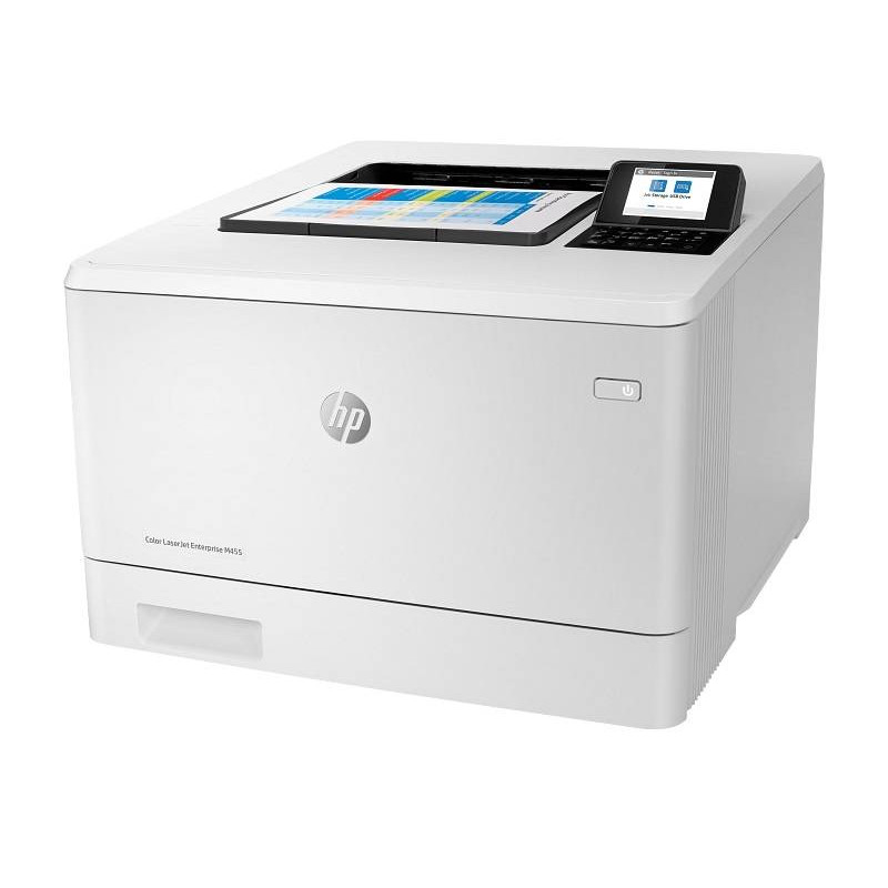Принтер лазерный HP Color LaserJet Pro M455dn цвет/А4/ 27стр/дуплекс/Gigabit Ethernet 