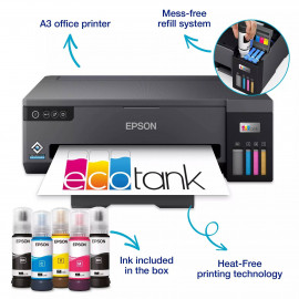 Принтер струйный Epson EcoTank L11050 A3/цв/ 30 стр/мин./ 4 цвета/ USB, WiFi/ СНПЧ