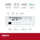 Проектор Infocus IN0038SL DLP 4000Lm LS 4000Lm ANSI (1920x1080) 30000:1 ресурс лампы:6000часов 1xUSB typeA 1xHDMI 2.9кг