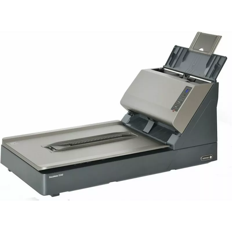 Сканер планшетный/протяжный Xerox DocuMate 5540 (100N03033) A4 серый/черный