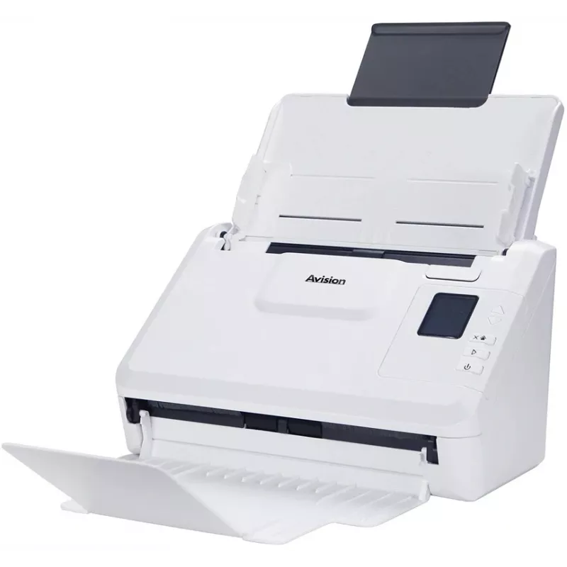 Сканер протяжный Avision AD340GN (000-1003-02G) A4 белый